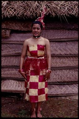 South Pacific Festival of the Arts, Apia, 1996. Woman from Tonga
