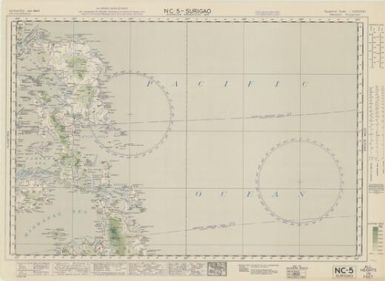 Australian aeronautical map: Surigao (Sheet NC5)