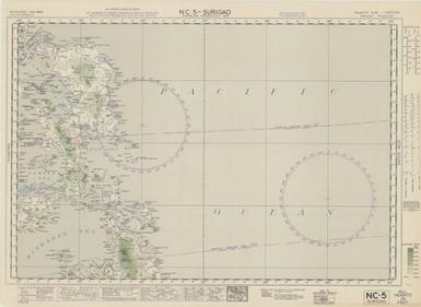 Australian aeronautical map: Surigao (Sheet NC5)