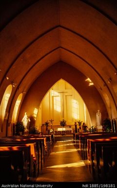 New Caledonia - Nouméa - Church of the Vow - interior