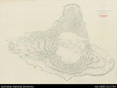 Vanuatu, Ambrym, Ambrym Island, 1:50 000