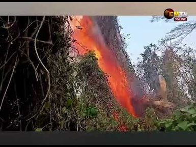 WILDFIRE INTENSIFIES