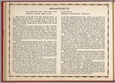 (Text Page) Massachusetts.