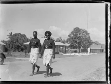 Two unidentified policemen, Lautoka, Fiji