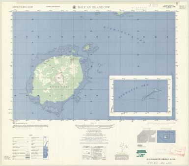 Admiralty Islands 1:25,000 (3649-II-NW)