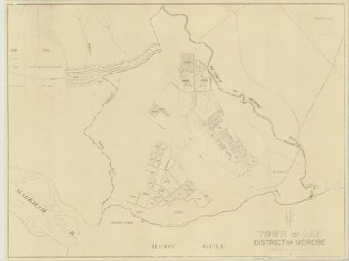 Town of Lae, District of Morobe / complied in Dept. of Lands, Surveys & Mines
