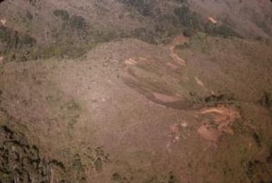 [Aerial view of the Mount Piora, Papua New Guinea]