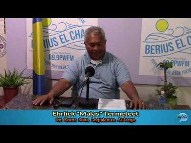 Candidate Ehrlick "Malas" Termeteet for 488 legislature At-large (10/4/2021)