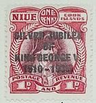 Stamp: Niue and Cook Islands One Penny