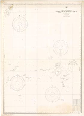 Namonuito (Onon) Is. to Faraulep Is., Caroline Islands, North Pacific Ocean : from the latest information to 1927 / Hydrographic Office, U.S. Navy