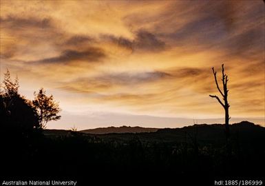 Mt. Giluwe at dawn