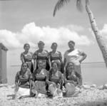 Uniformed group of women