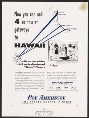 Now you can sell 4 air tourist gateways to HAWAII