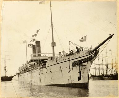 Japanese ship America Maru, Honolulu, 1900