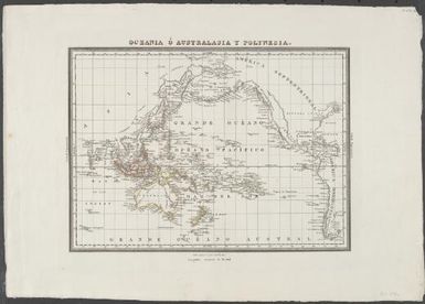 Oceania o Australasia y Polynesia