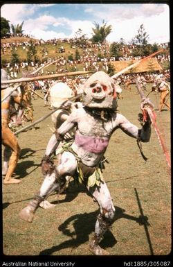 Upper Asaro Mud Men, Goroka Show