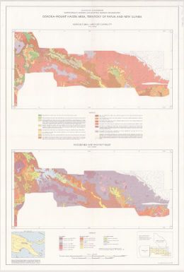 Goroka-Mount Hagen area, Territory of Papua and New Guinea : agricultural land use capability : ruggedness and maximum relief / drawn by Division of Land Research ; topographic base by Division of National Mapping, Department of National Development, Canberra
