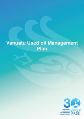 Vanuatu Used Oil Management Plan