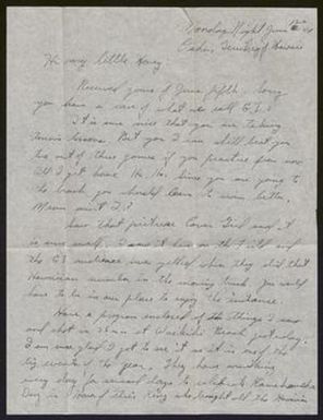 [Letter from Antone Bruns to Otha Lee Bruns - June 12, 1944]