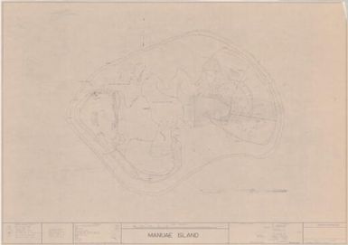 Manuae Island / mapped in 1975 by Photogrammetric Branch, H.O. Dept. of Lands & Survey