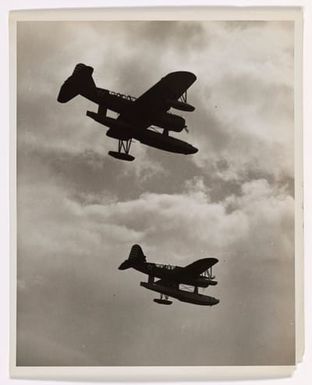 Photograph of Two Aircraft in Flight