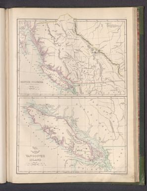 British Columbia (New Caledonia) -- Vancouver Island / drawn & engraved by Edwd. Weller, Duke Strt. Bloomsbury ; E. Weller, Lithogr.