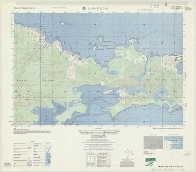 Admiralty Islands 1:25,000 (3650-I-NW)