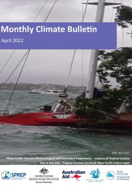 COSPPac Monthly Climate Bulletin, April 2022.