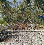 Group of Tokelauans and visitors