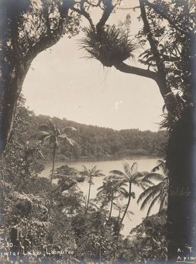 Lake Lanoto'o. From the album: Photographs of Apia, Samoa