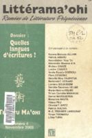 Litterama'ohi numéro 4