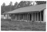 View of the hotel (the Lokalee Hotel) which did in fact open, but which was subsequently damaged and now remains unused and is rapidly deteriorating.