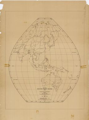 Map of the Western Pacific regions showing / compiled and drawn by the National Mapping Section, Department of the Interior, Canberra , A.C.T