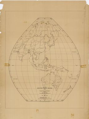 Map of the Western Pacific regions showing / compiled and drawn by the National Mapping Section, Department of the Interior, Canberra , A.C.T