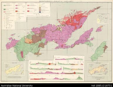 Fiji, Vanua Levu, Reconnaissance Geology of Vanua Levu, GS 333, 1:200 000, 1963