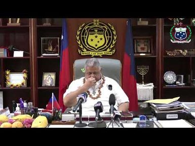 Feiloa'iga 'a le Palemia Hon. La'aulialemalietoa Polata'ivao Fosi Schmidt & Media - 26 FEB 2026