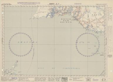 Australian aeronautical map (Sheet C7)