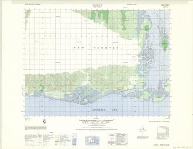 New Ireland 1:50,000 (5850-II , ed.2)