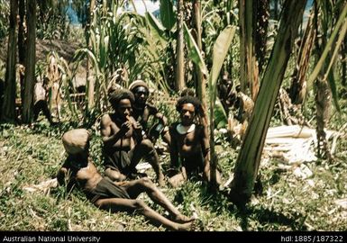 Men sitting together smoking