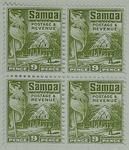 Stamps: Samoan Nine Pence