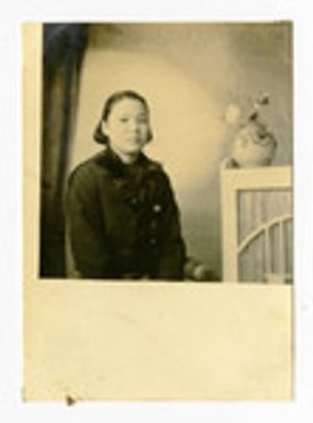 Portrait of young woman