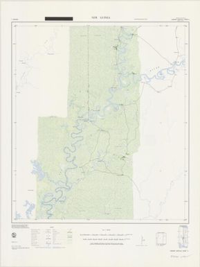 New Guinea, Border (special) 1:100,000 (sheet 6)