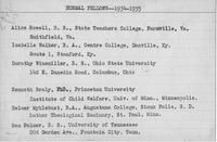 Gallaudet University alumni card: Sam Palmer : M.A., 1935