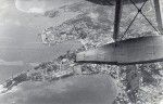 Aerial view on the port of Nouméa