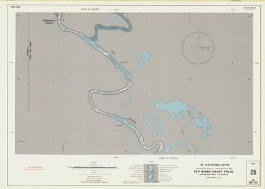 Fly River chart folio Korimoro Point to Kiunga navigation charts : hydrographic survey of the Fly River, Papua New Guinea - Western Province (25)