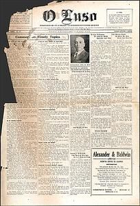O Luso March 29, 1923