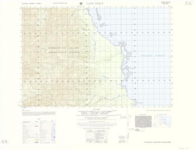 Solomon Islands 1:50,000: Cape Nehus (6840-IV)