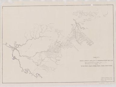 Survey of road to Yodda Valley via Brown River Valley / M.I. L.H.Q. August 3 1942