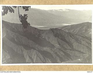 MOUNT PROTHERO, NEW GUINEA. 1944-01-22. LOOKING DOWN ON THE EVEPEIA RIVER FROM MOUNT PROTHERO