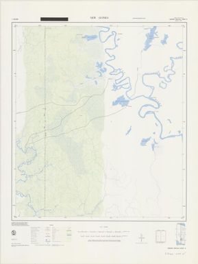 New Guinea, Border (special) 1:100,000 (sheet 8)